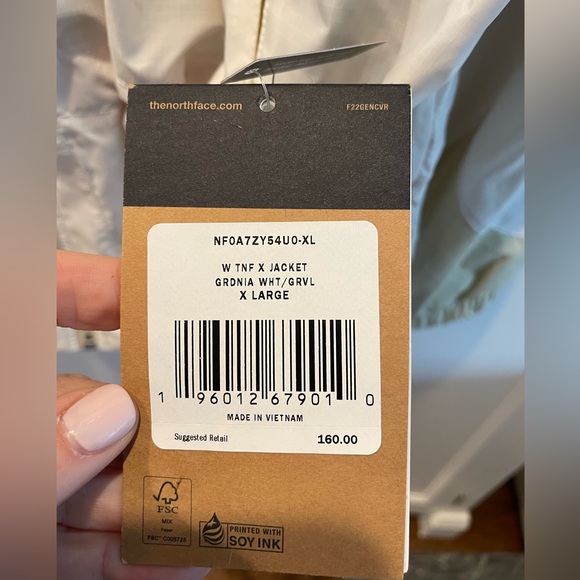 The North Face TNF X women’s jacket nwt xl $160 northface - Picture 3 of 6